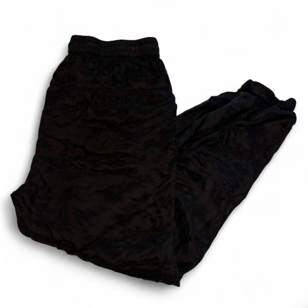 Johnny Was Alice Joggers S Black Cupra Rayon Pull On Lounge Pants Relaxed Fit - Picture 5 of 7
